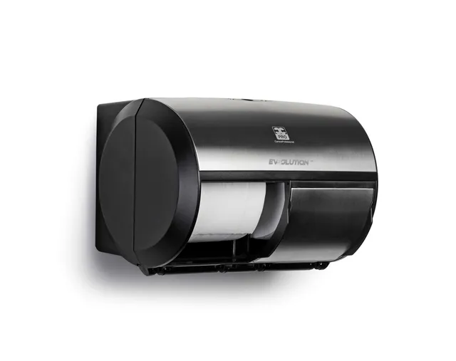 Bulkysoft Evsolution dispenser carta igienica 2 rotoli inox