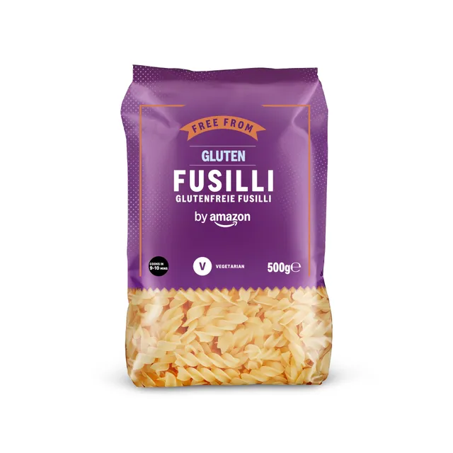 by Amazon Fusilli Senza Glutine Mais Riso 500 g