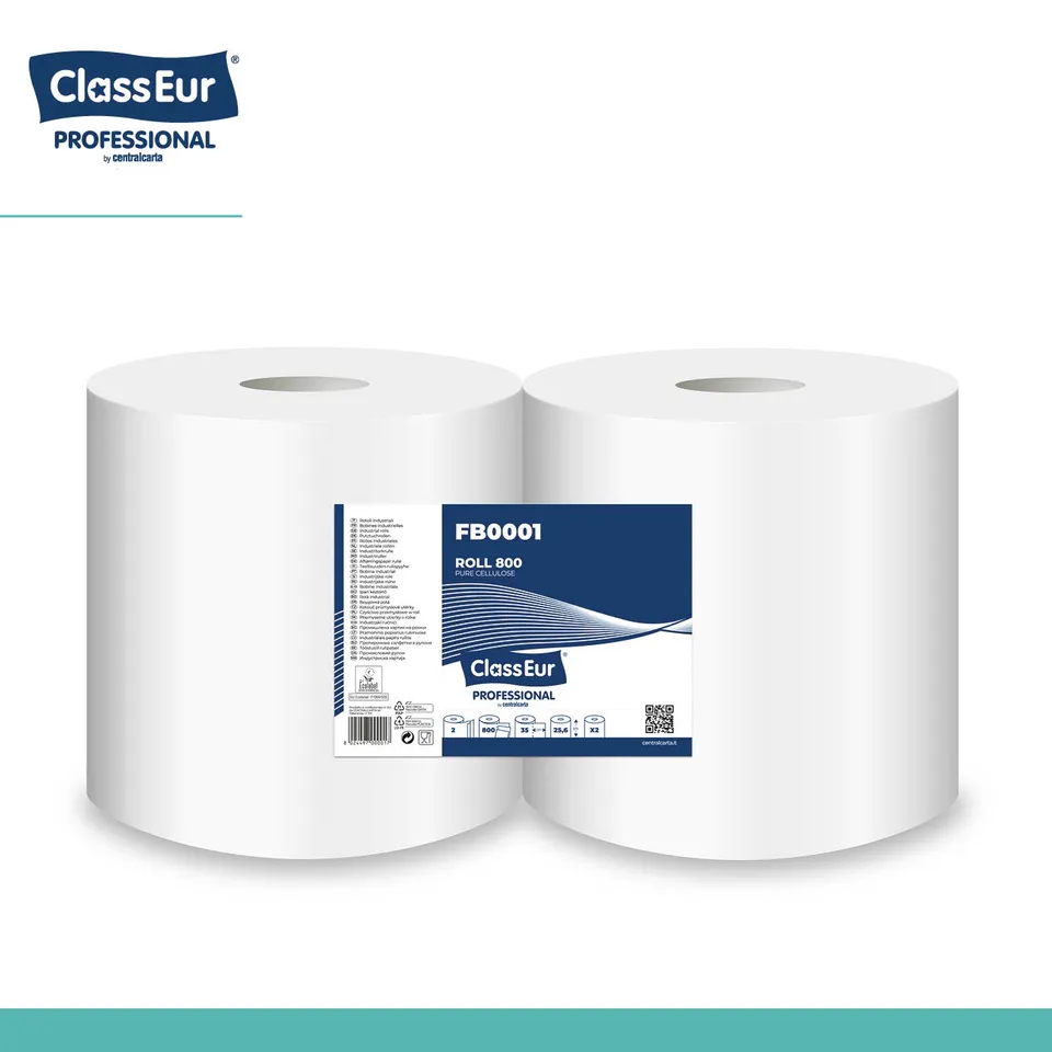 Centralcarta Roll 800 Bobina Industriale 1 Rotolo