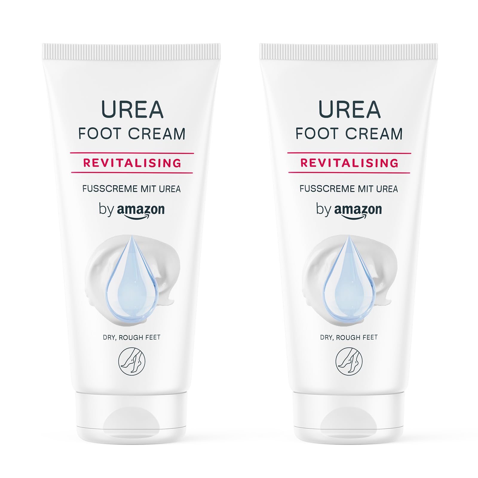 by Amazon Crema Piedi Burro di Karité 2x100 ml idratante