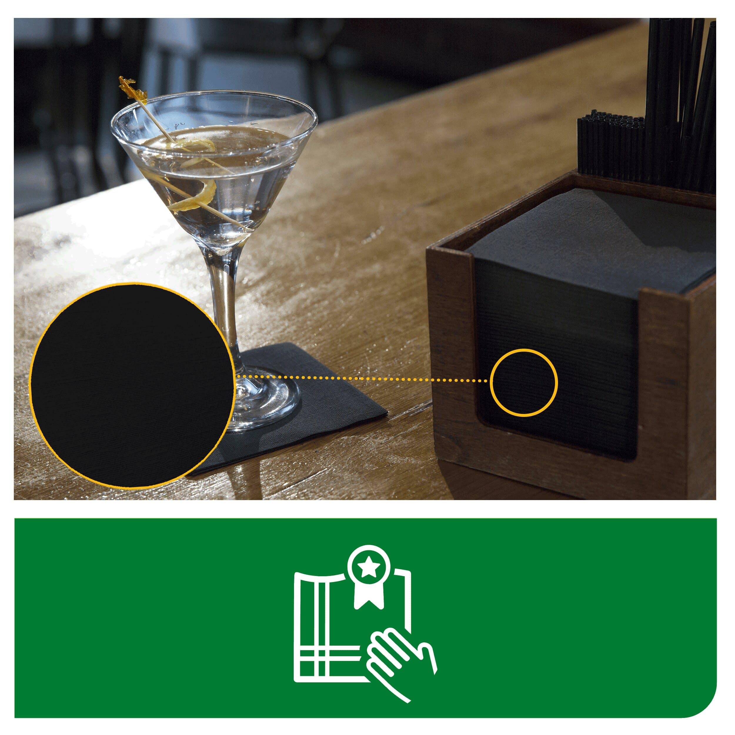 Tork LinStyle 509542 tovaglioli cocktail 100 pezzi premium