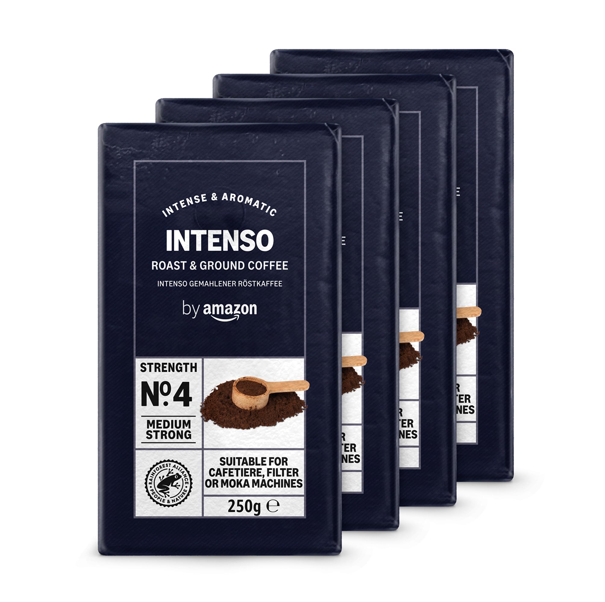 by Amazon Caffè Intenso caffè macinato 1 kg moka
