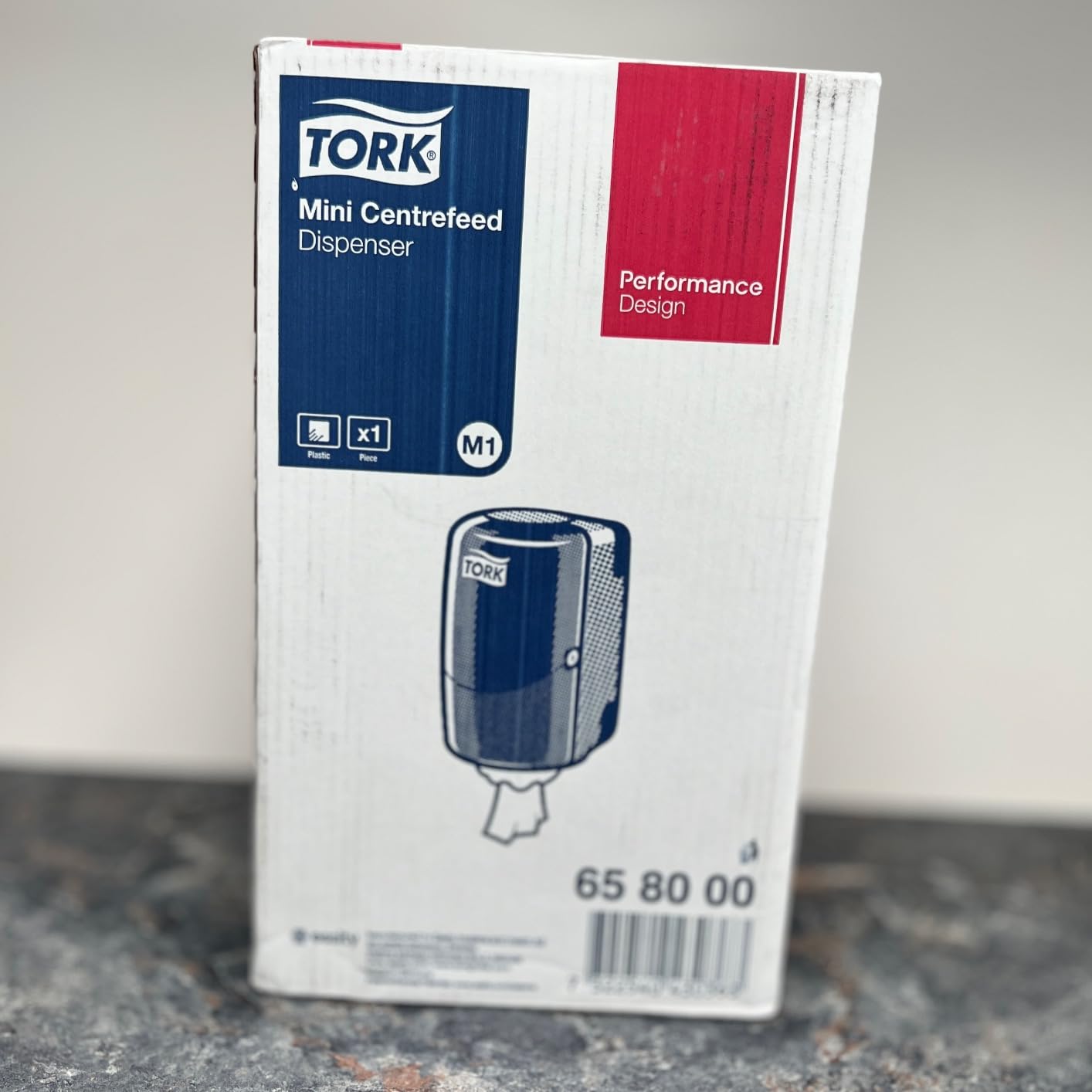Tork Performance Mini 658008 dispenser M1 rosso 33,3 cm