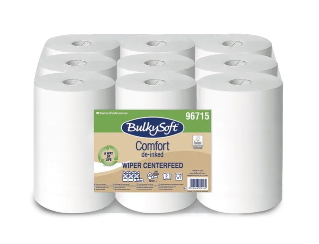 Bulkysoft Comfort asciugamani in rotolo 60 metri estrazione interna