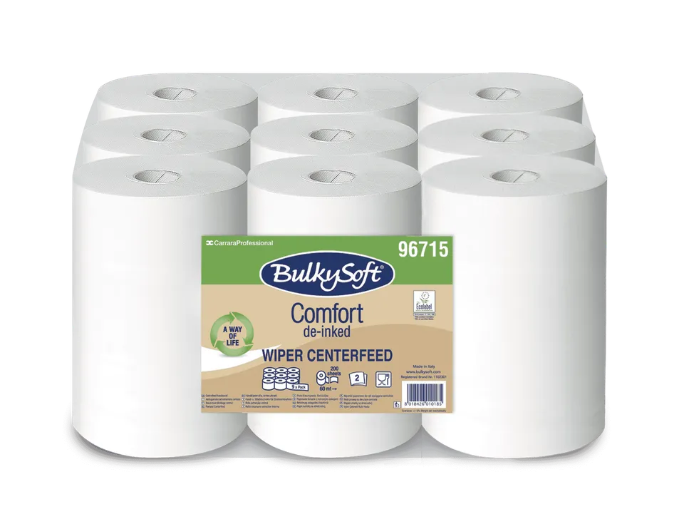 Bulkysoft Comfort asciugamani in rotolo 60 metri estrazione interna