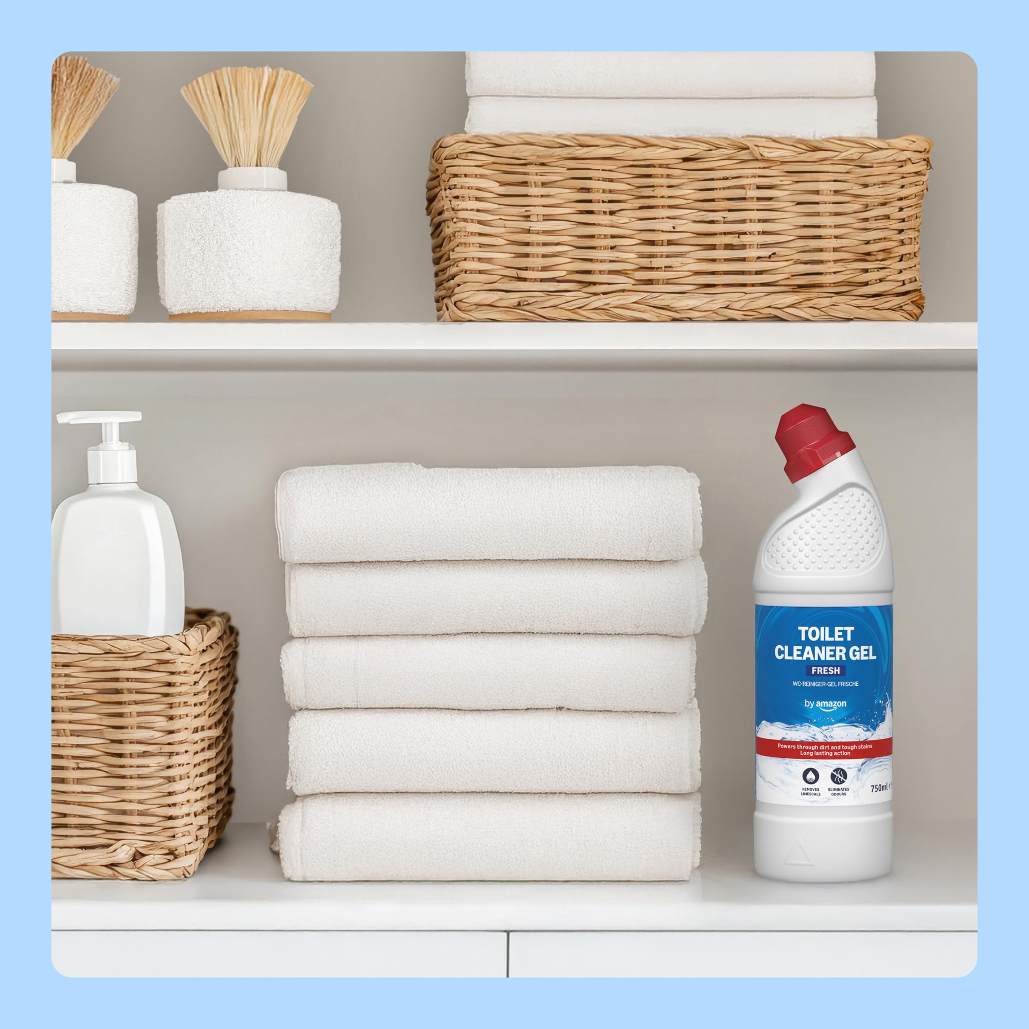 by Amazon Detergente WC gel blu fresco 750 ml