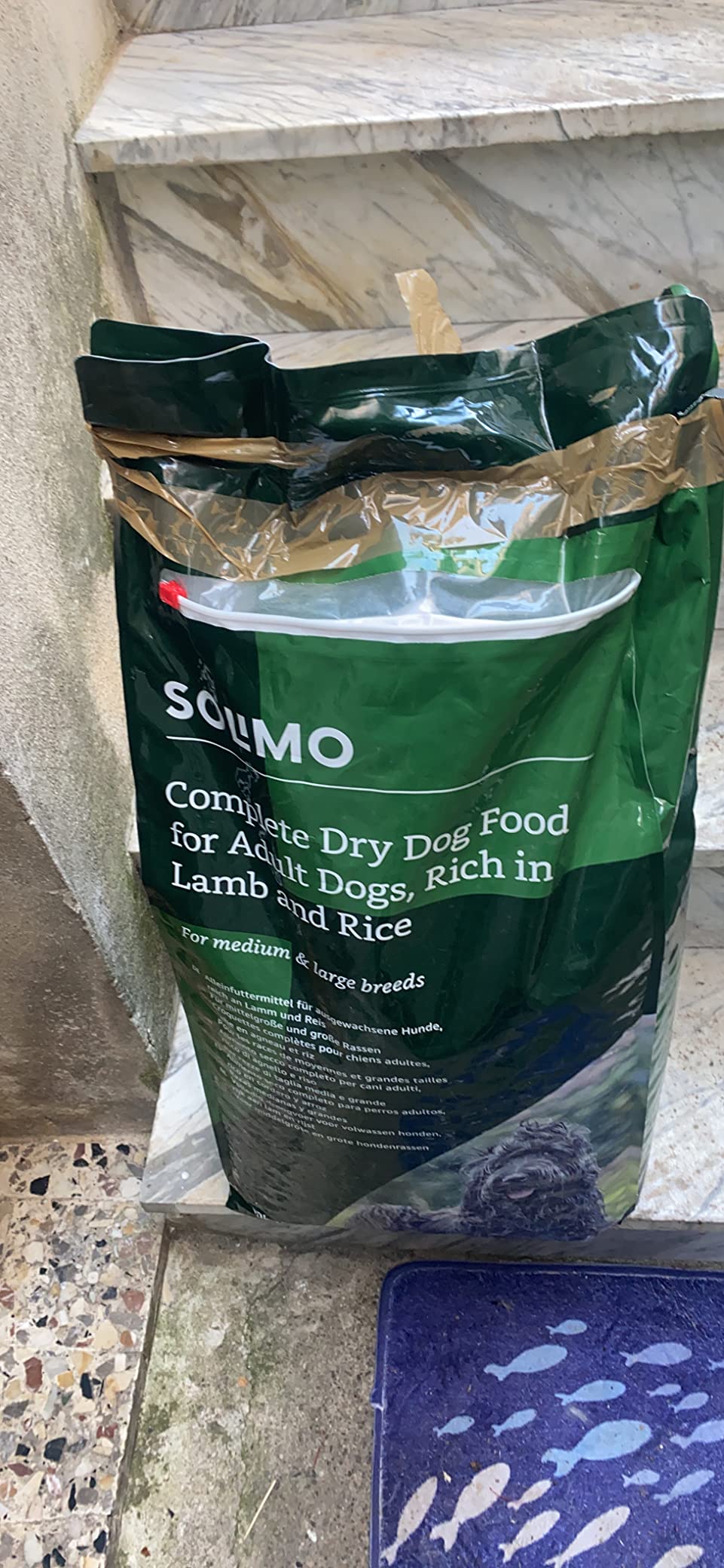by Amazon Agnello e Riso crocchette cane 20 kg adulto