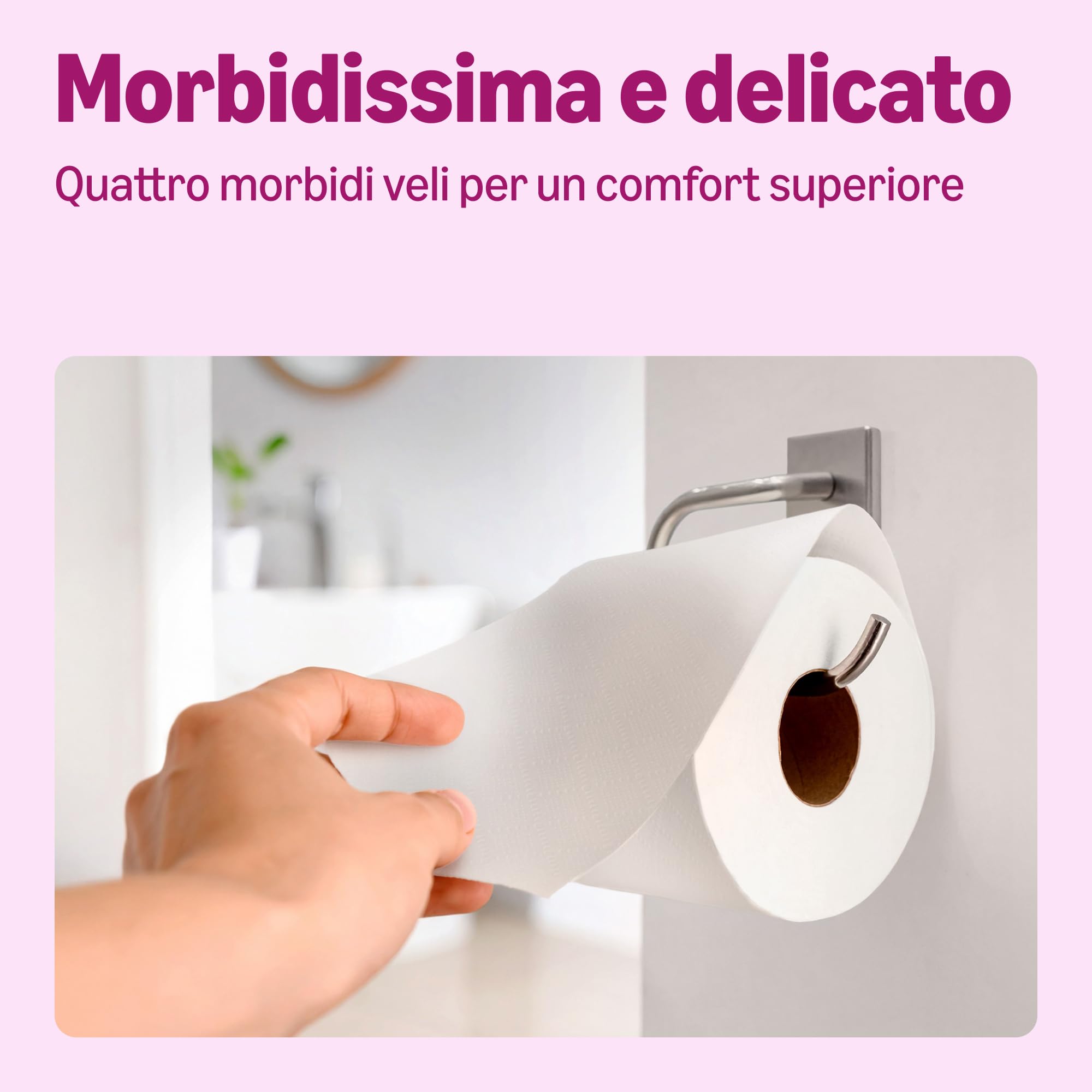 by Amazon Ultra Morbida carta igienica 4 veli 36 rotoli