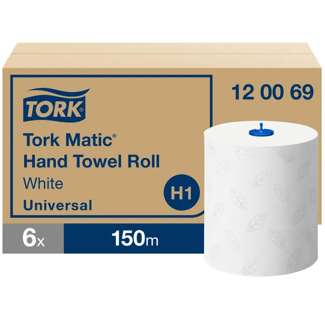 Tork Matic 120069 asciugamani in rotolo 6x150m 2 veli