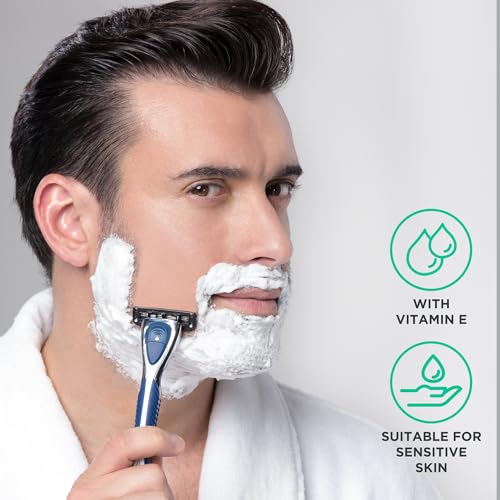 by Amazon Ricariche rasoio uomo 3 lame 12 pezzi aloe