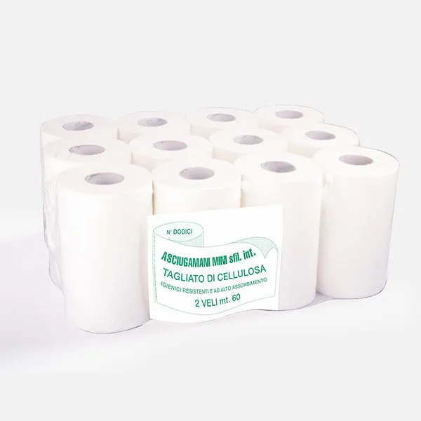 Cesa Carta Puretta Sfilo Interno 2 veli mini rotolo