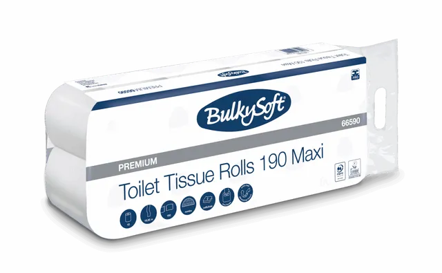 Bulkysoft Premium 190 Maxi carta igienica rotolo
