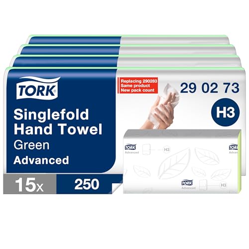 Tork Singlefold 290273 Asciugamani Carta Verde H3