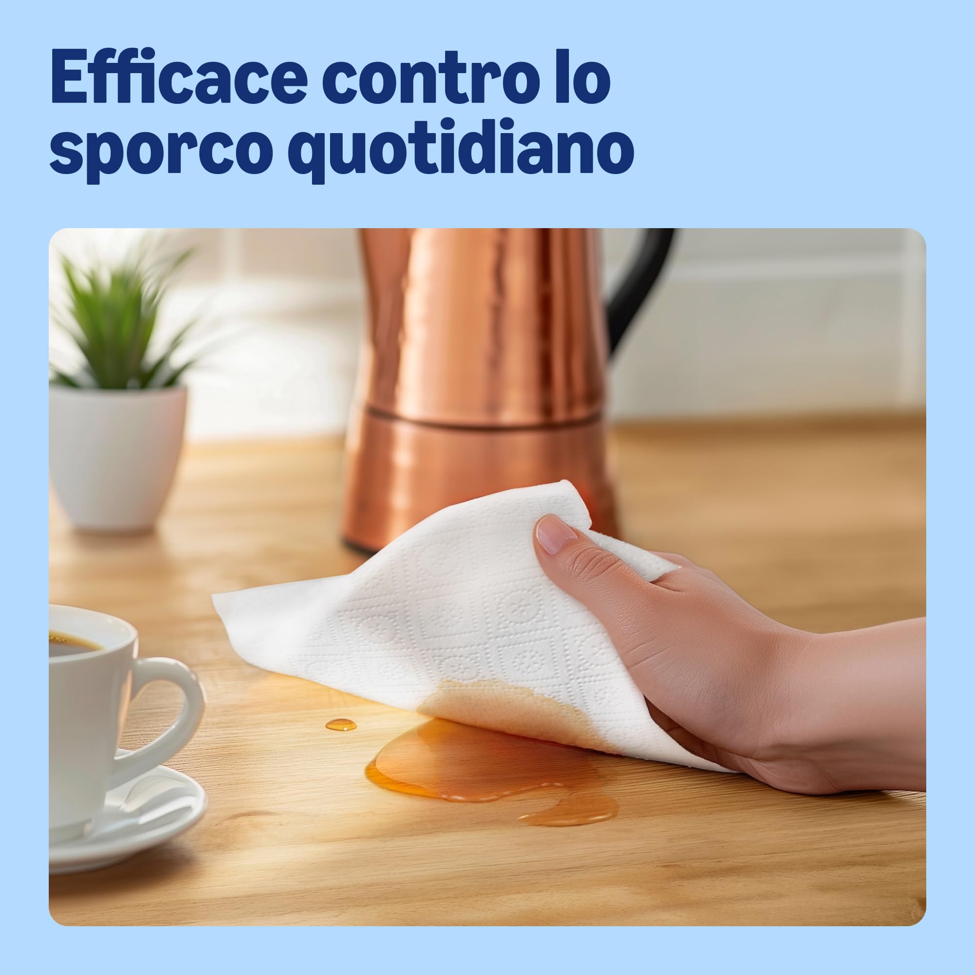 Presto Asciugatutto Jumbo carta cucina 18 rotoli 3 veli