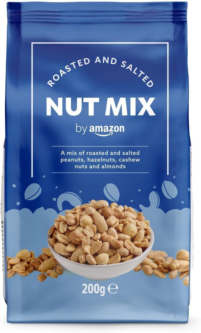 by Amazon Mix Frutta a Guscio Arrostita Salata 7x200 g