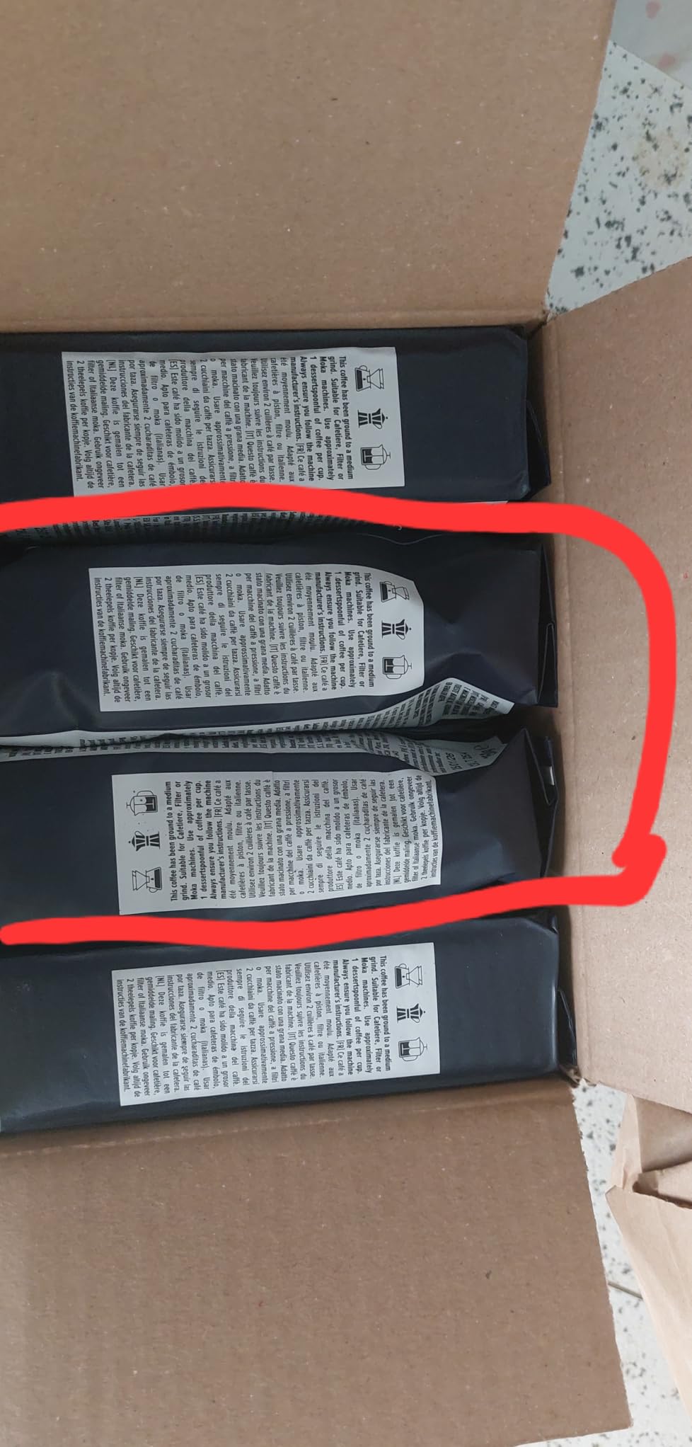 by Amazon Caffè Intenso caffè macinato 1 kg moka