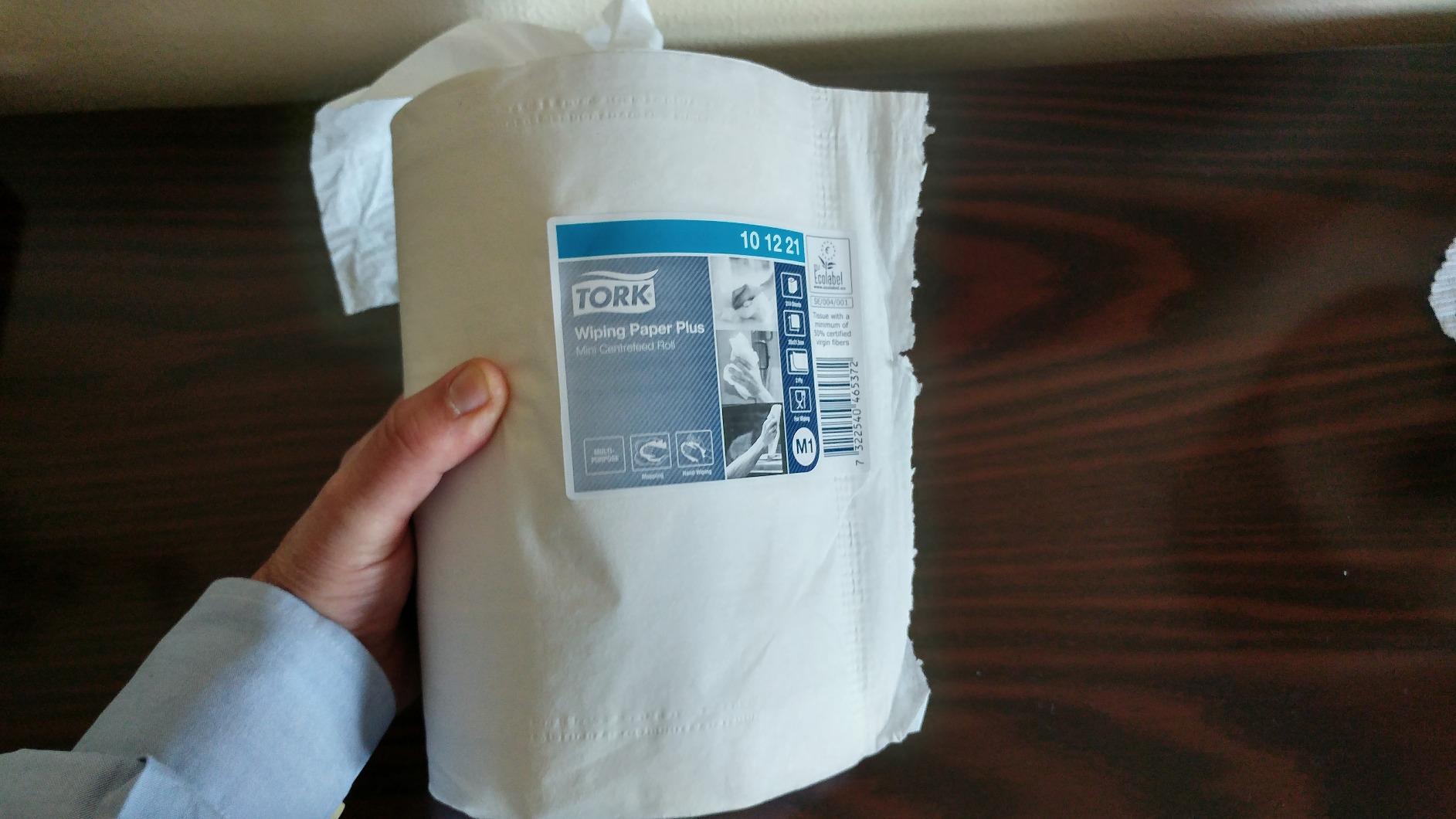 Tork Plus M1 carta asciugatura 11 rotoli 75 m 2 veli
