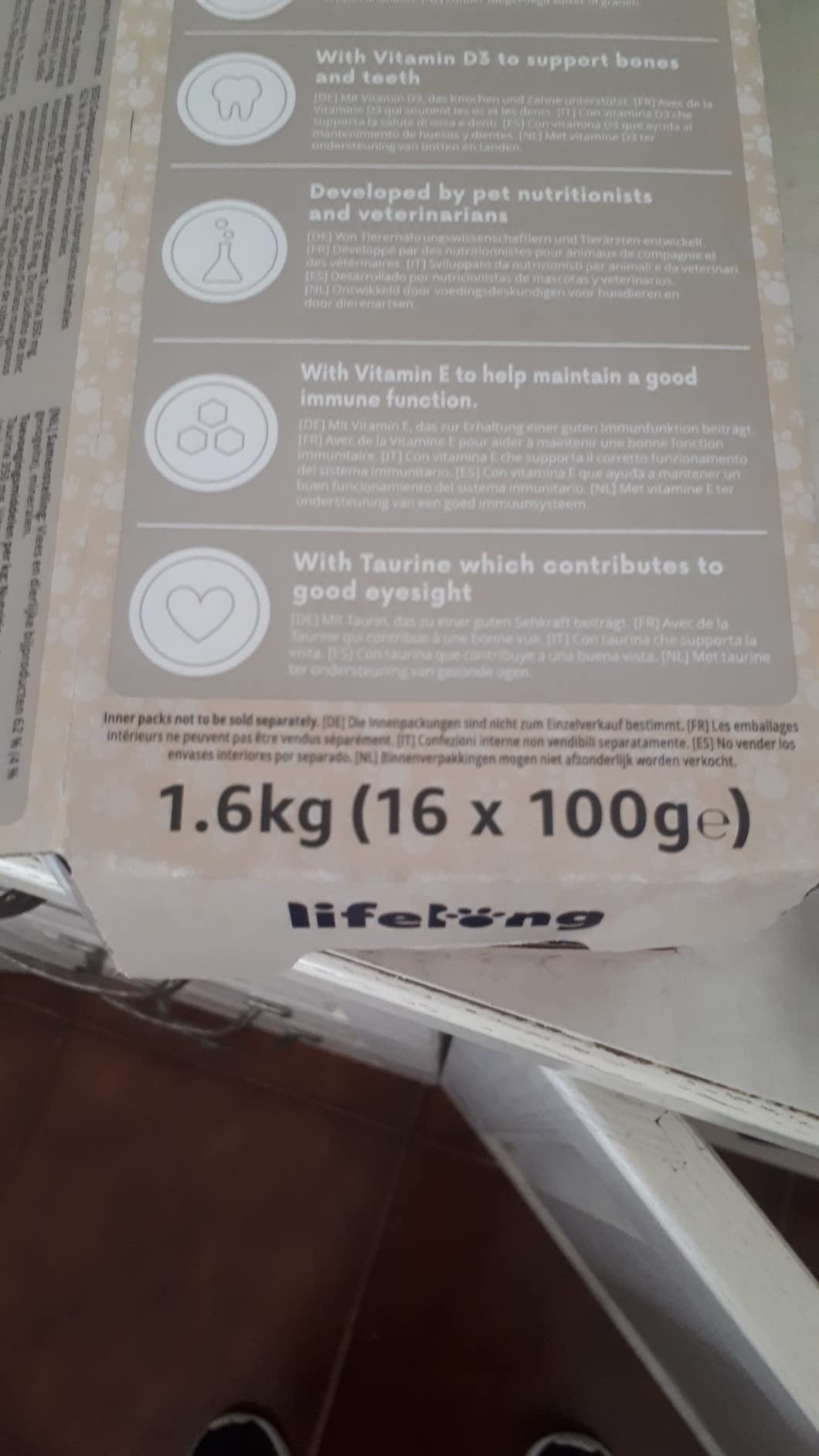 by Amazon Paté di Selvaggina Cibo per Gatti 100 g x16