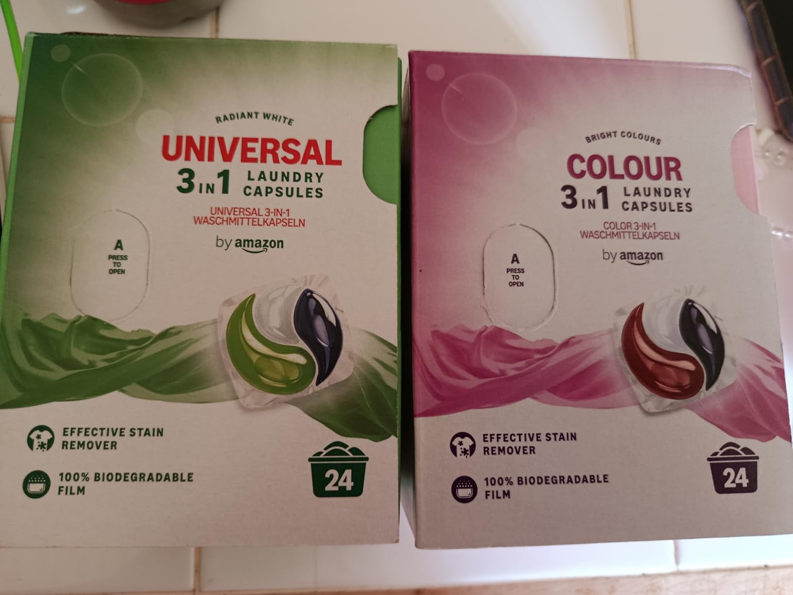 by Amazon Colour capsule bucato 3 in 1 24 lavaggi
