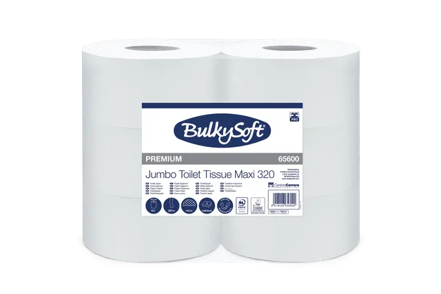 Bulkysoft Premium Jumbo Maxi 320 carta igienica