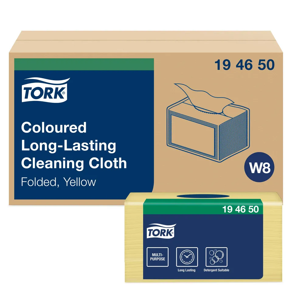 Tork 194650 panno giallo W8 320 pz monovelo