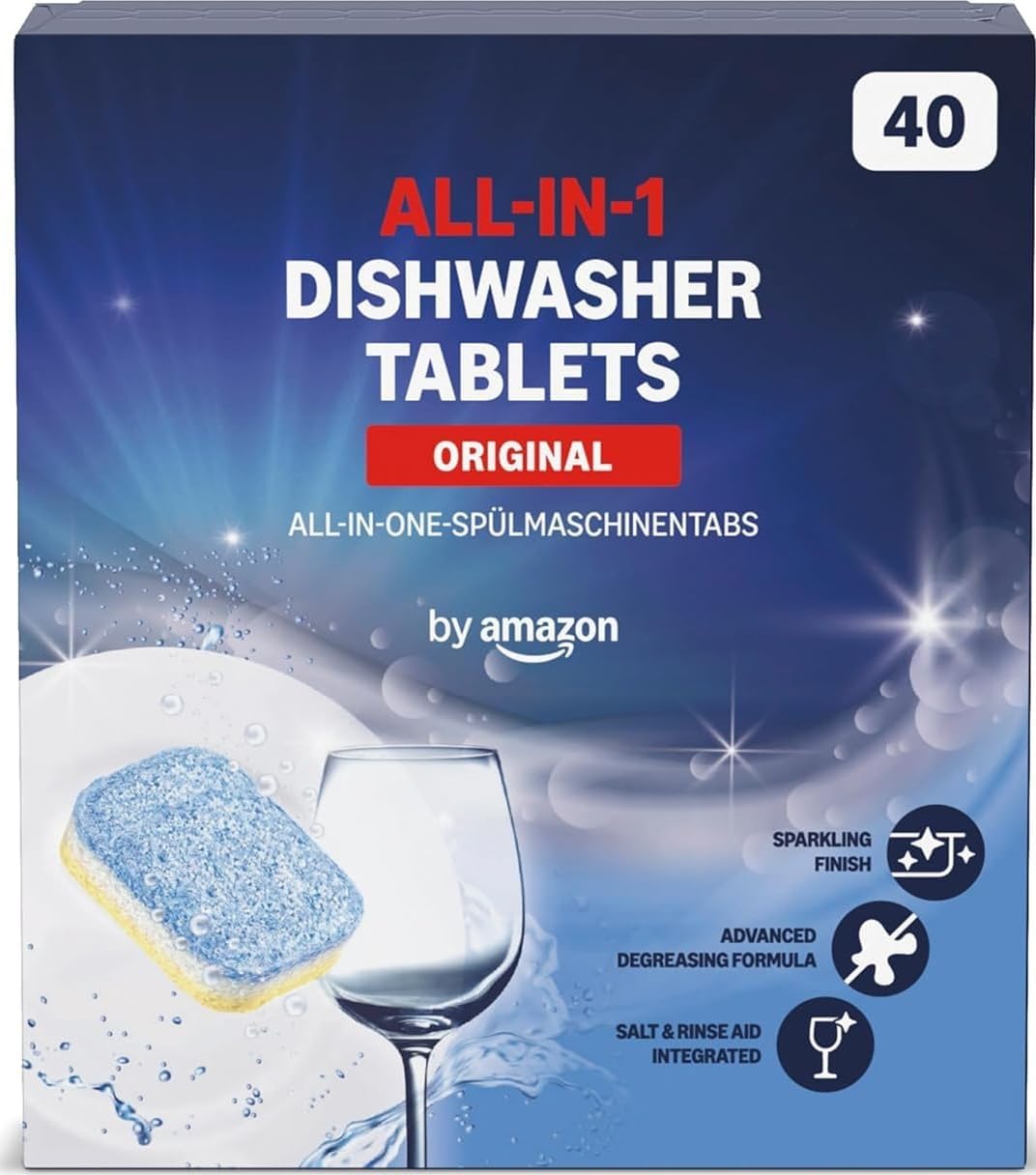 by Amazon All-in-One pastiglie lavastoviglie limone 40 pz