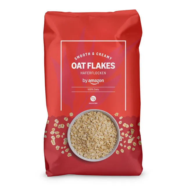 by Amazon fiocchi d'avena 500 g ricchi di fibre