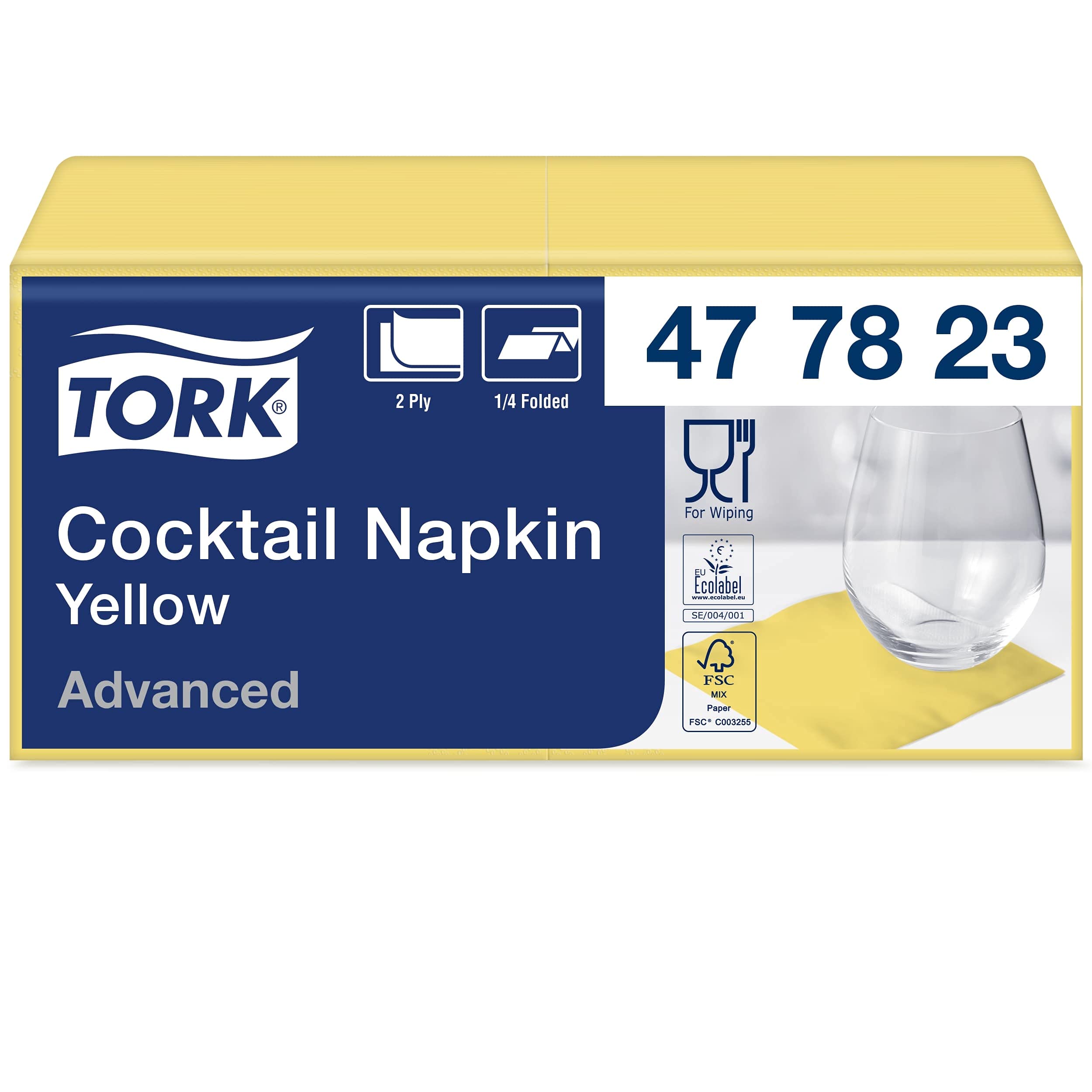 Tork Cocktail Advanced Tovaglioli Azzurro 12x200 pz 2 veli