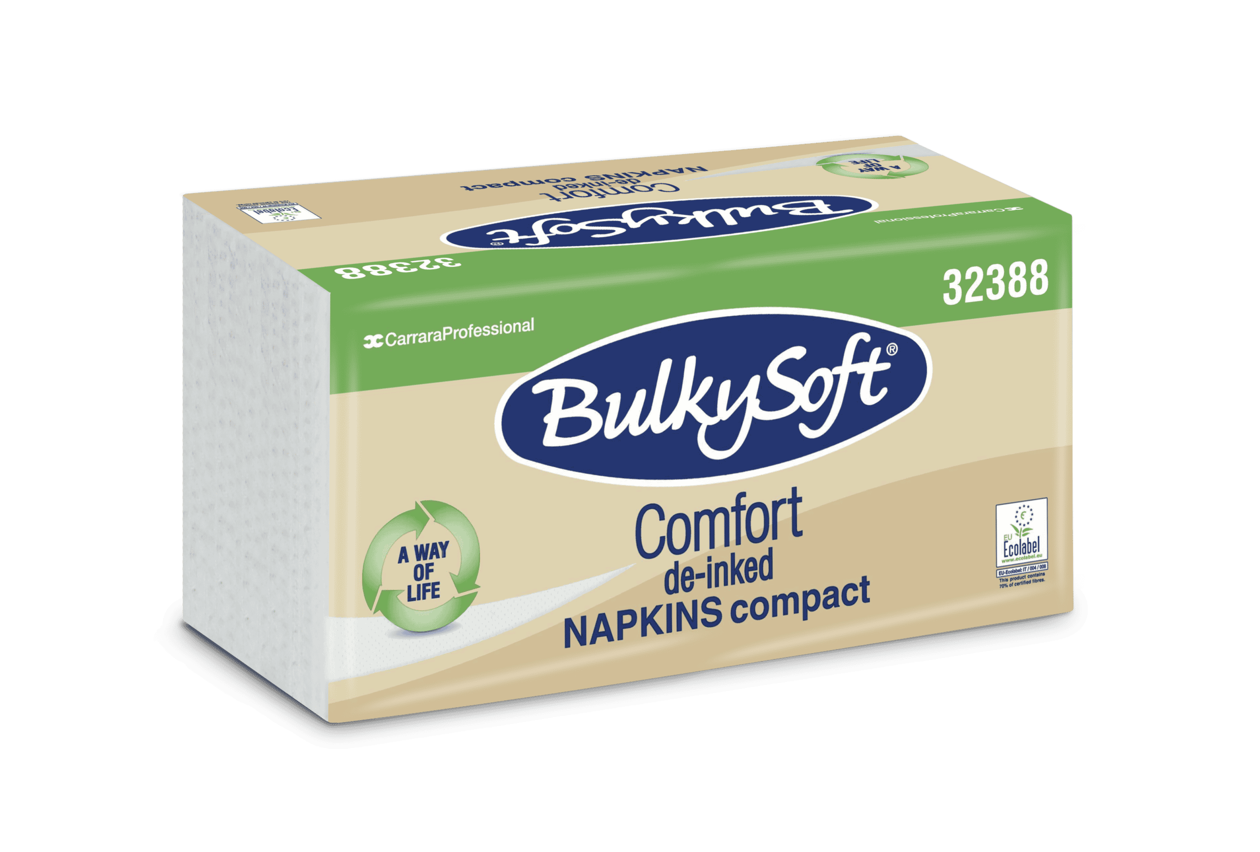 Bulkysoft Comfort Compact tovagliolo 30x30 1 velo