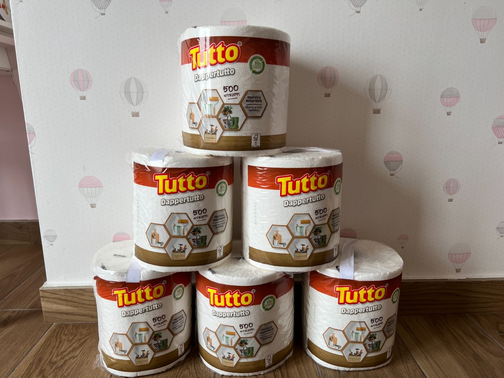Tutto Dappertutto asciugatutto 6 rotoli 2 veli assorbente