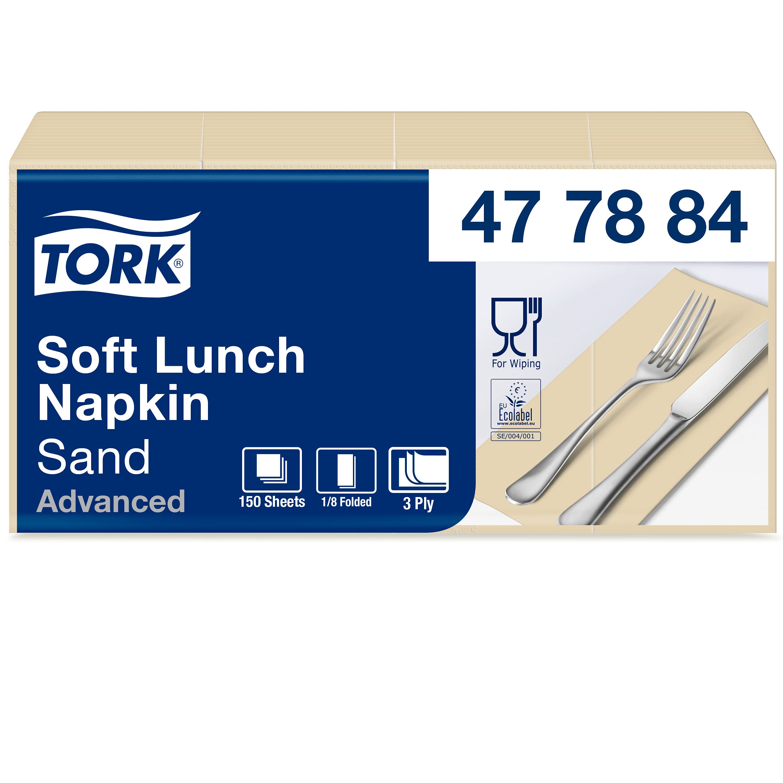 Tork Lunch Soft 477420 tovaglioli verde scuro 1500 pz 3 veli