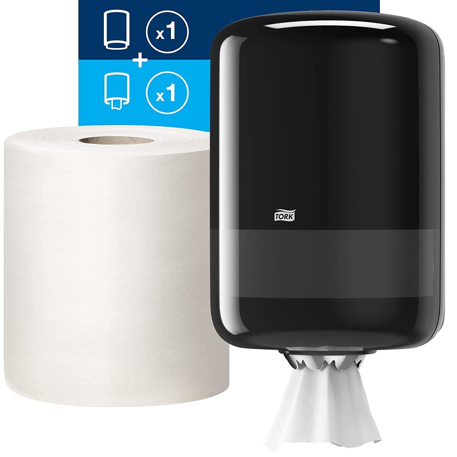 Tork M2 dispenser + carta multiuso 6 rotoli 2 veli