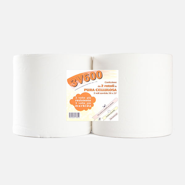 Cesa Carta Cellulosa 3V bobina industriale 3 veli