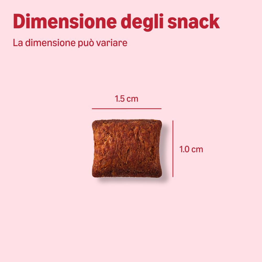 by Amazon Snack Gatti Manzo e Malto 70 g anti-bolo di pelo