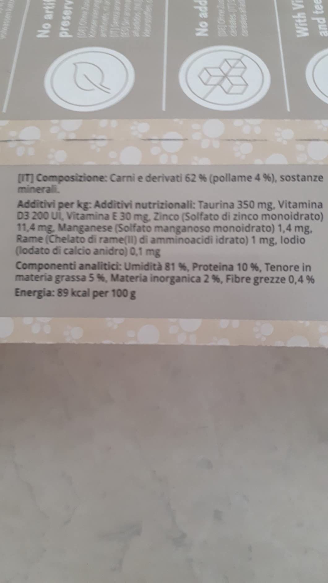 by Amazon Paté di Selvaggina Cibo per Gatti 100 g x16