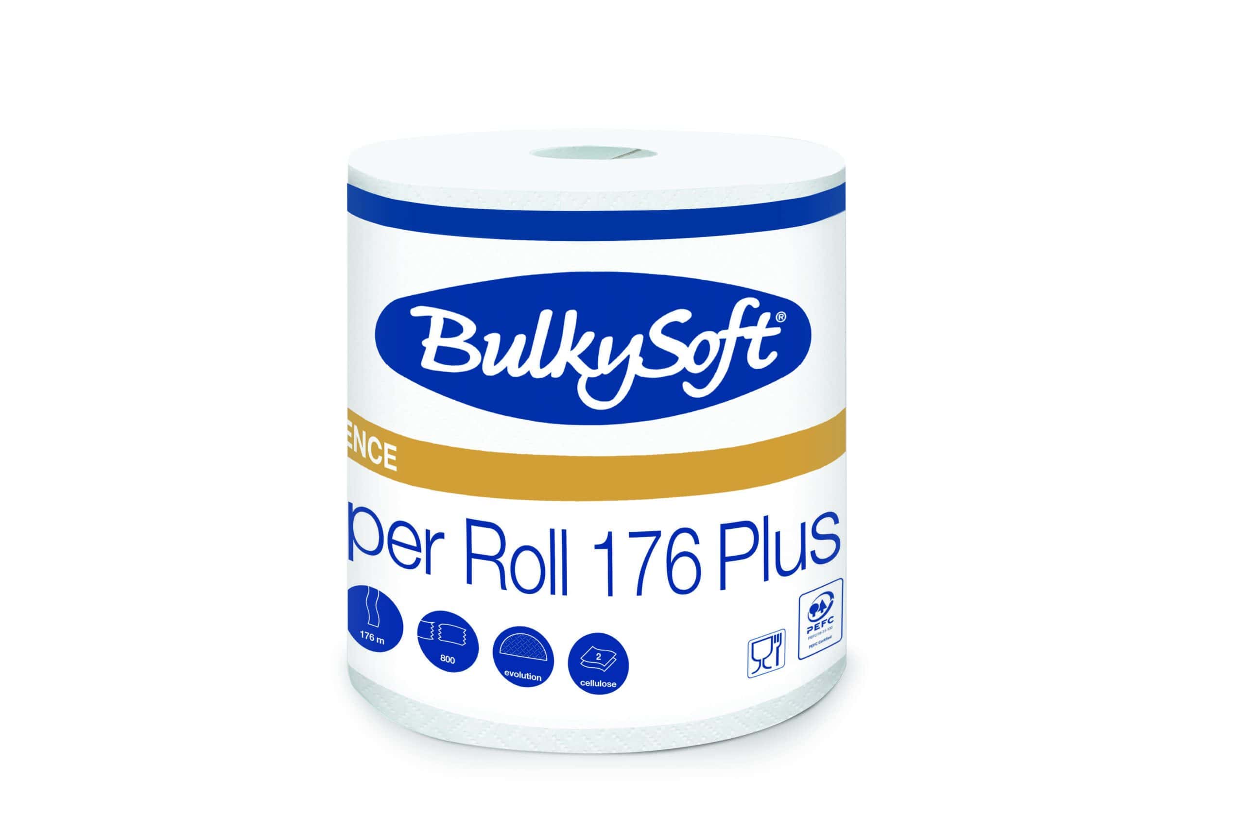 Bulkysoft Excellence 176 Plus Evo rotolo carta multiuso
