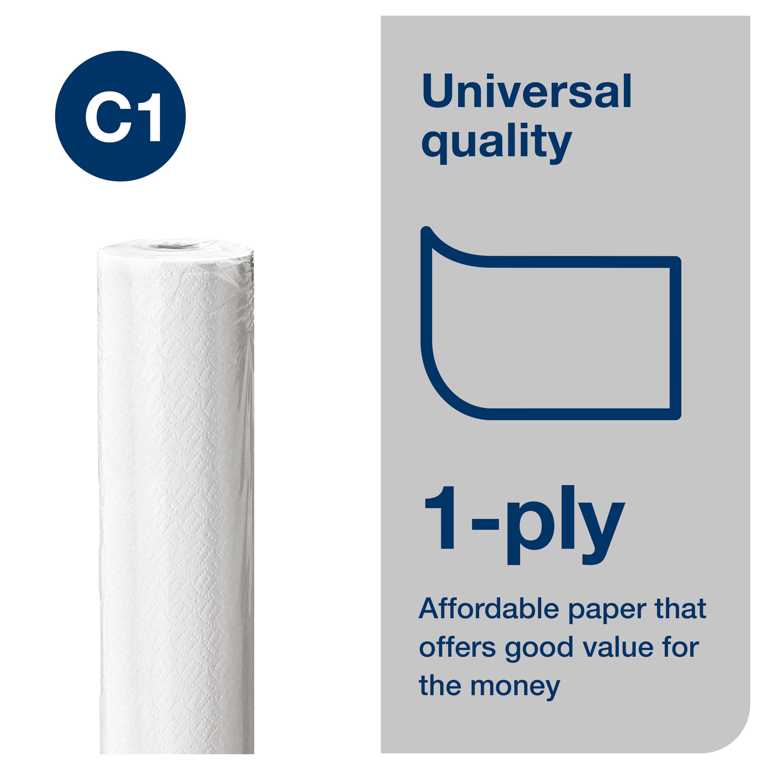 Tork Universal 125164 rotolo coprilettino 8x50 m 59 cm