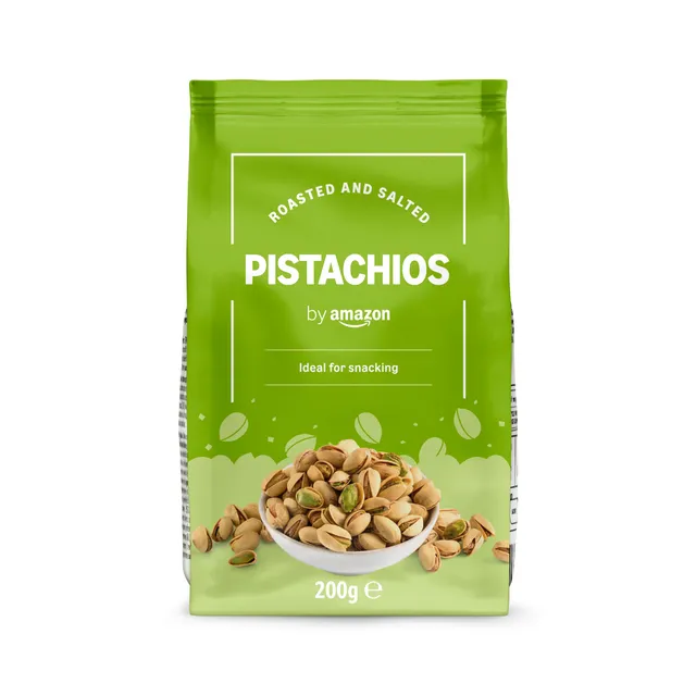 by Amazon Pistacchi Tostati Salati 200 g in Guscio