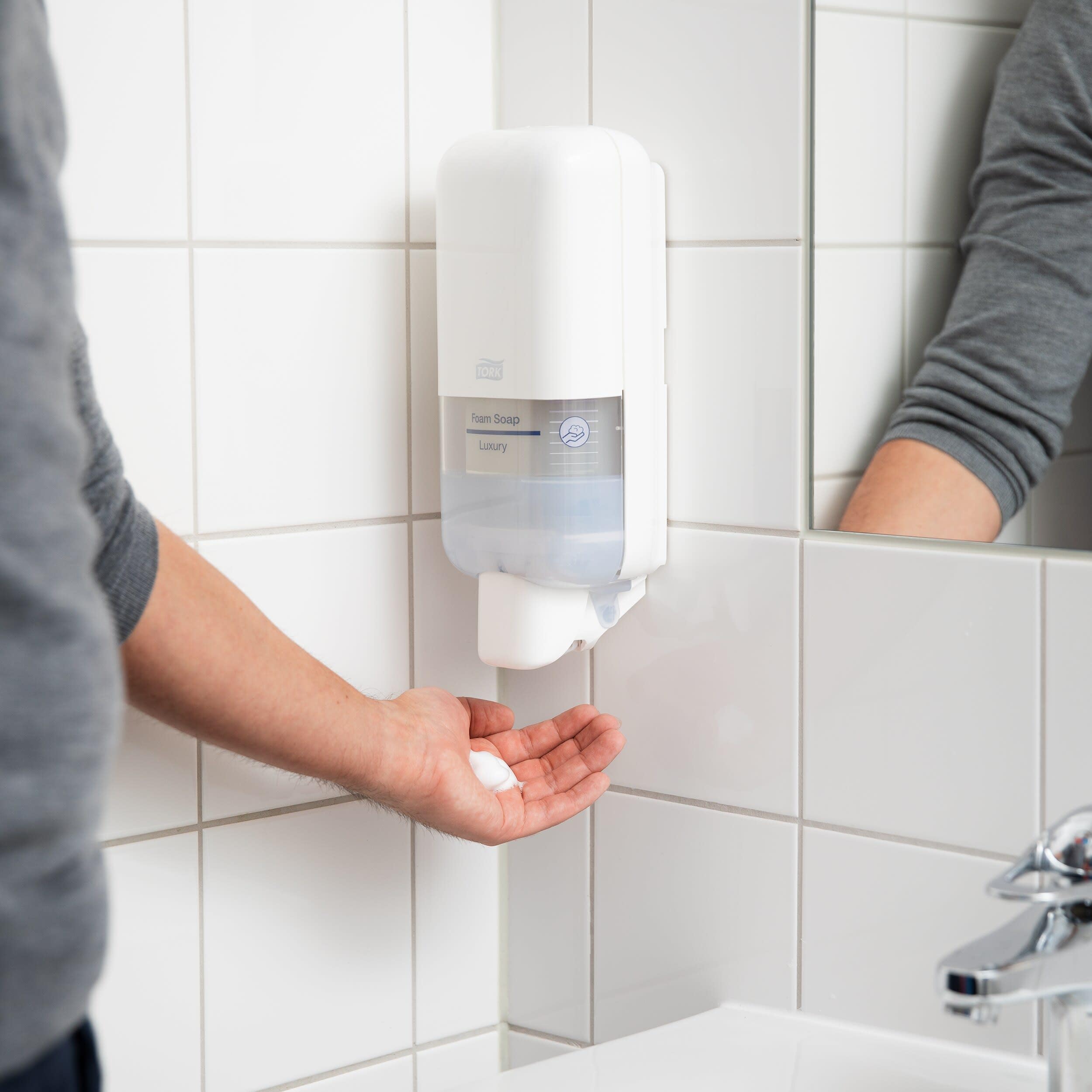 Tork Elevation 564500 dispenser sapone S4 bianco schiuma