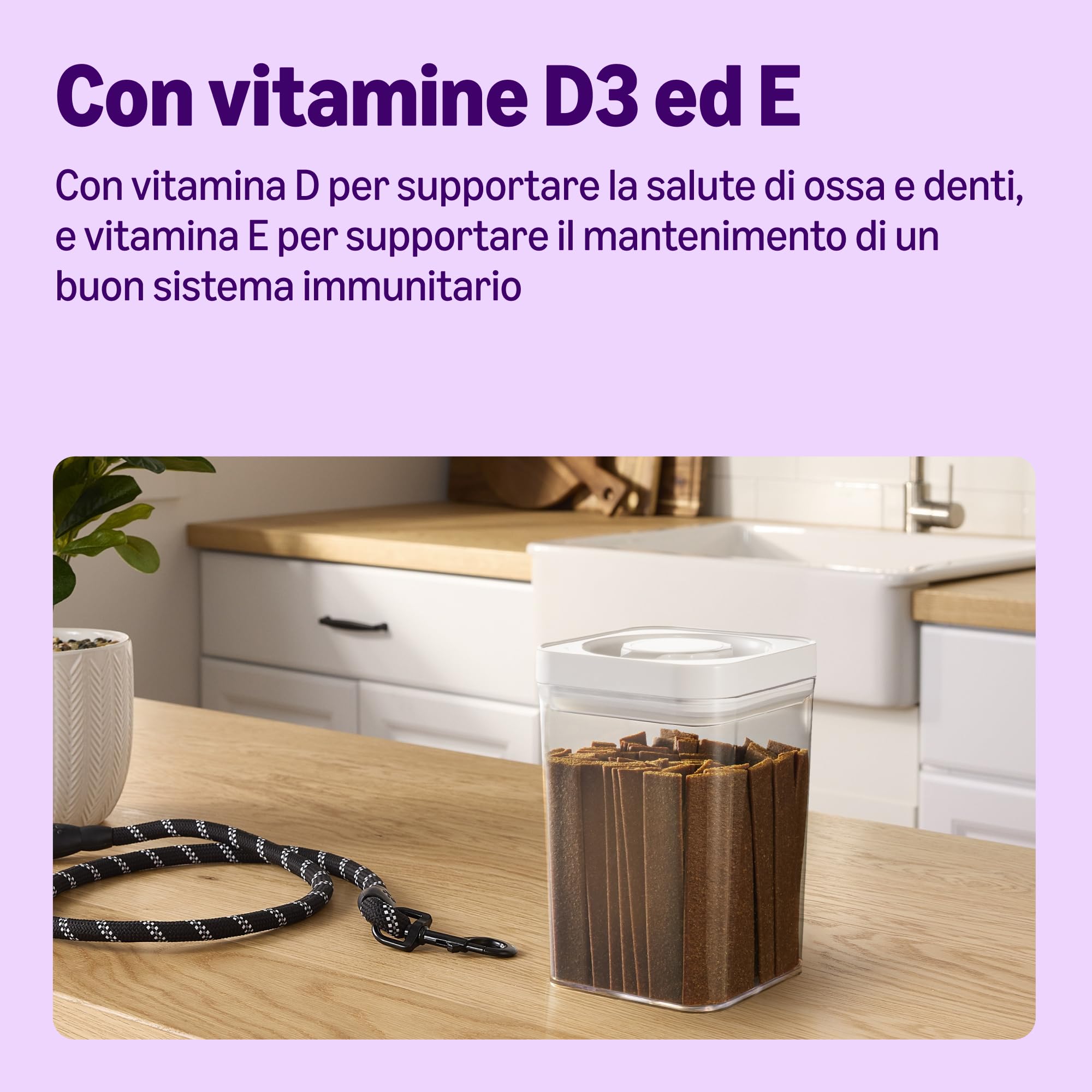 by Amazon Strisce Anatra Tacchino Snack Cane 200g