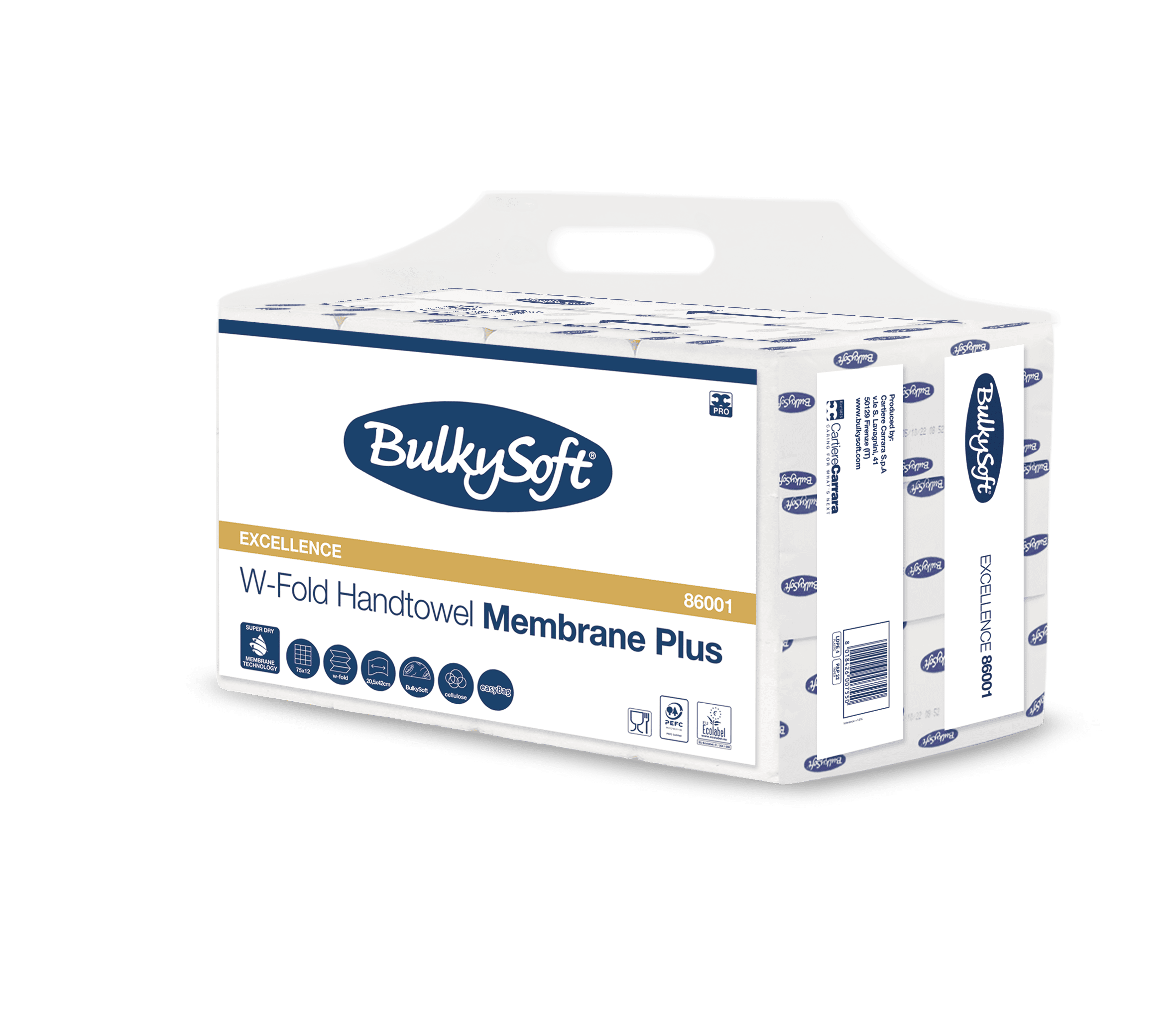 Bulkysoft Excellence Membrane Plus asciugamani a W