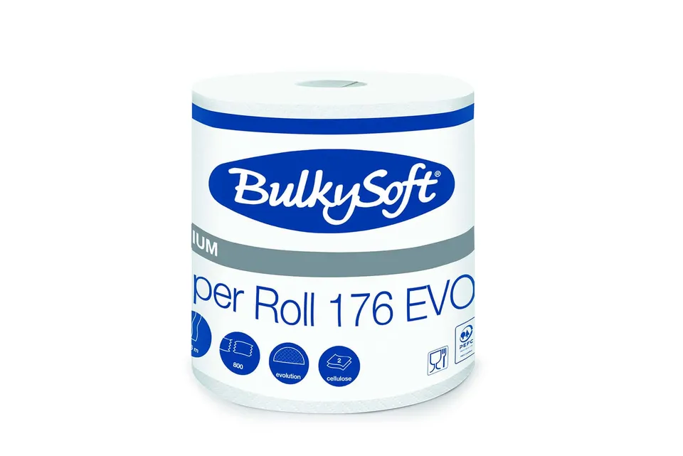 Bulkysoft Premium 176 Evo bobina carta industriale
