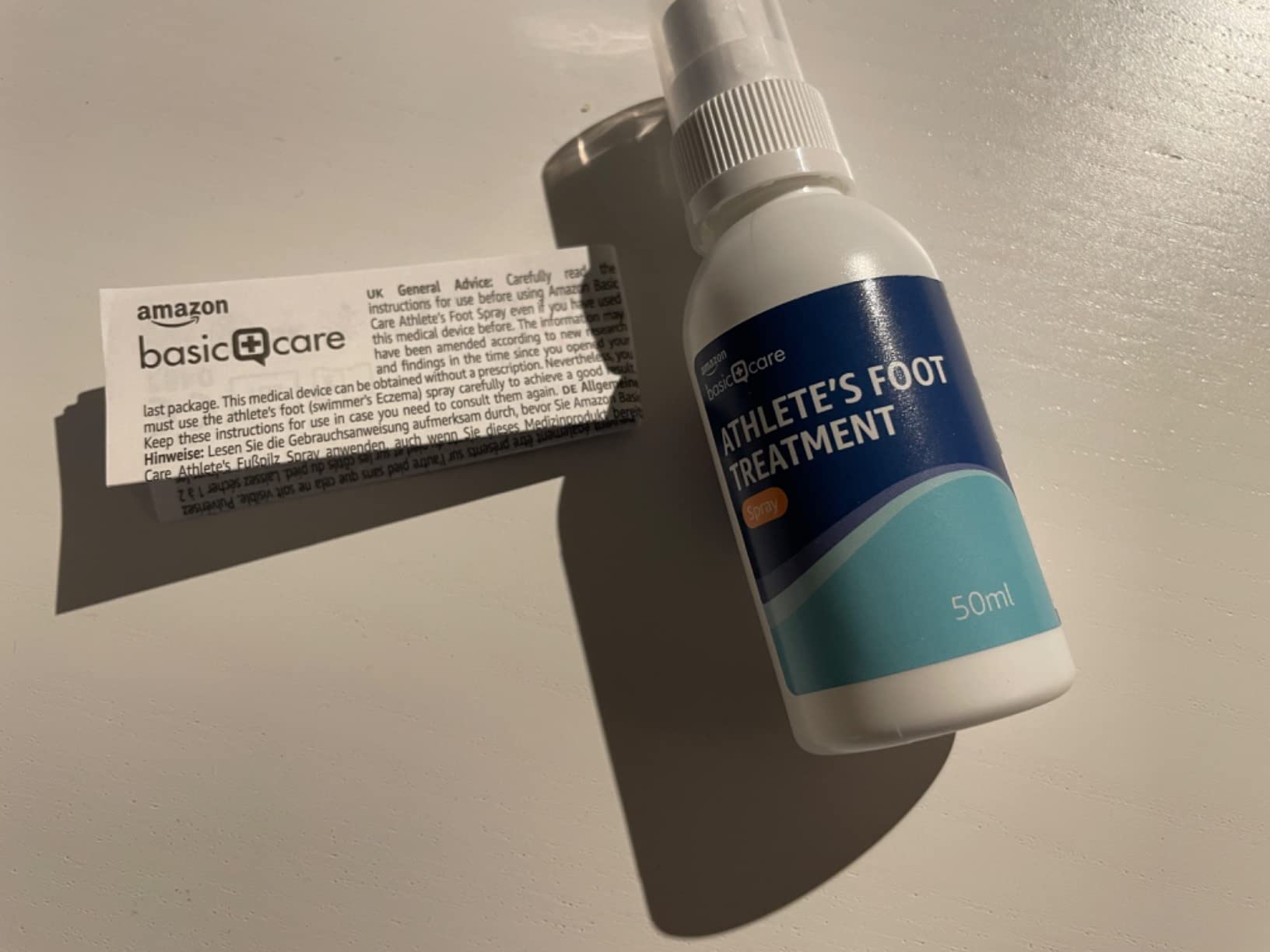 Healthcare by Amazon Spray Piede d'Atleta 50ml Neutro
