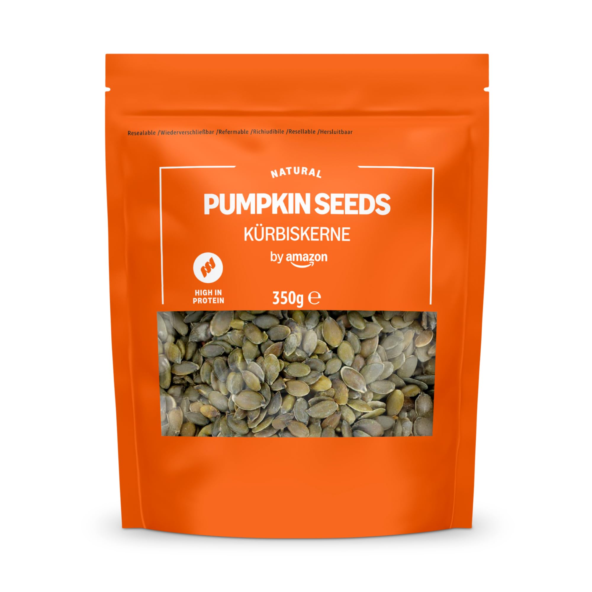 by Amazon semi di zucca naturali 4x350g sgusciati