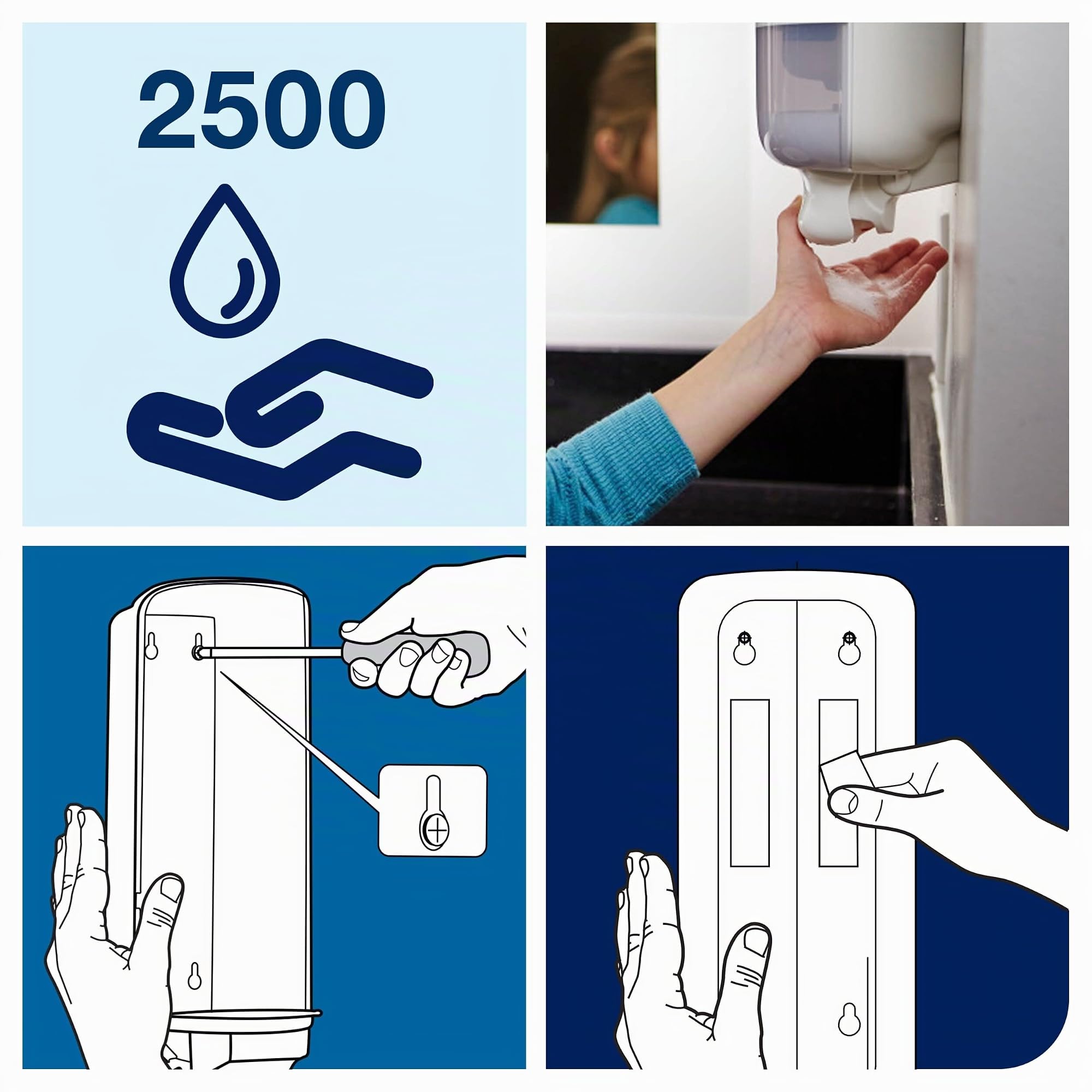 Tork Elevation 561500 dispenser sapone schiuma S4 bianco