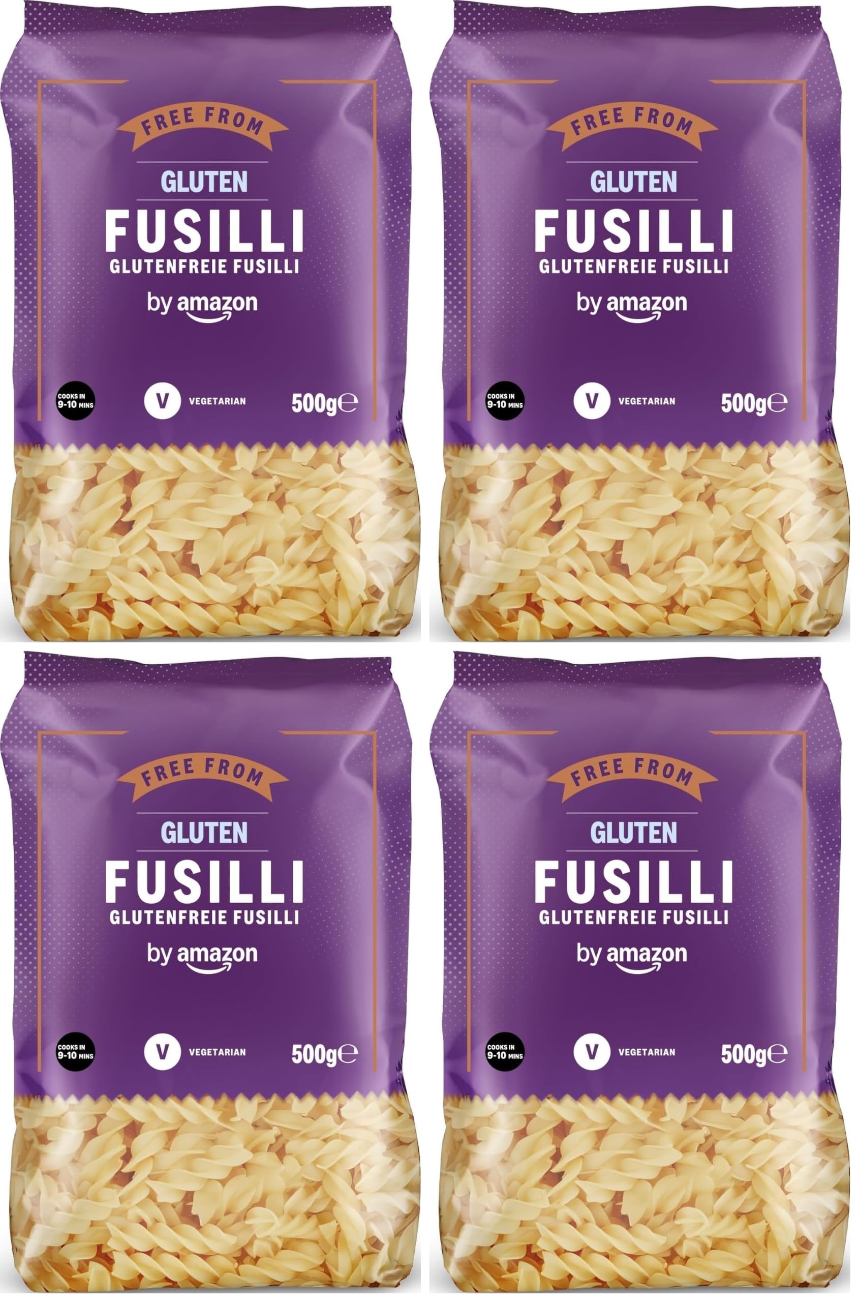 by Amazon Fusilli Senza Glutine Mais Riso 500 g