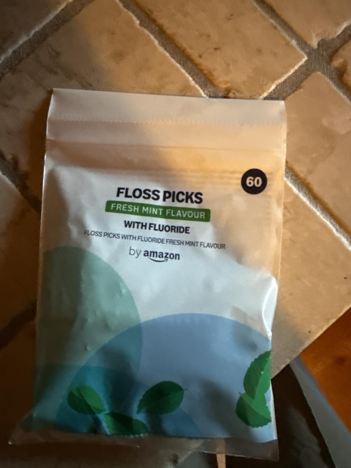 by Amazon Forcelle Interdentali Menta 180 pz Fluorurate