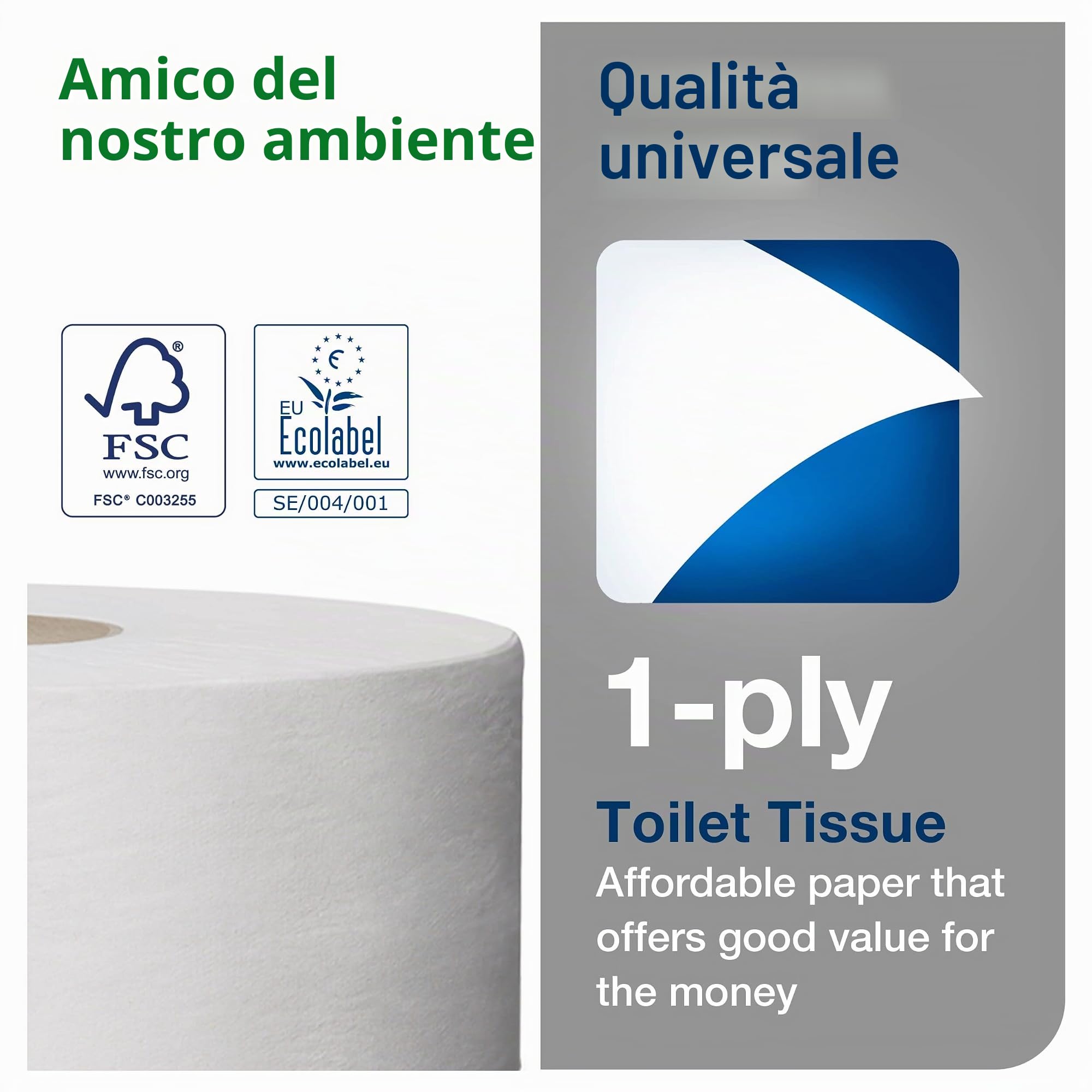Tork Advanced 110163 carta igienica mini jumbo 12 rotoli
