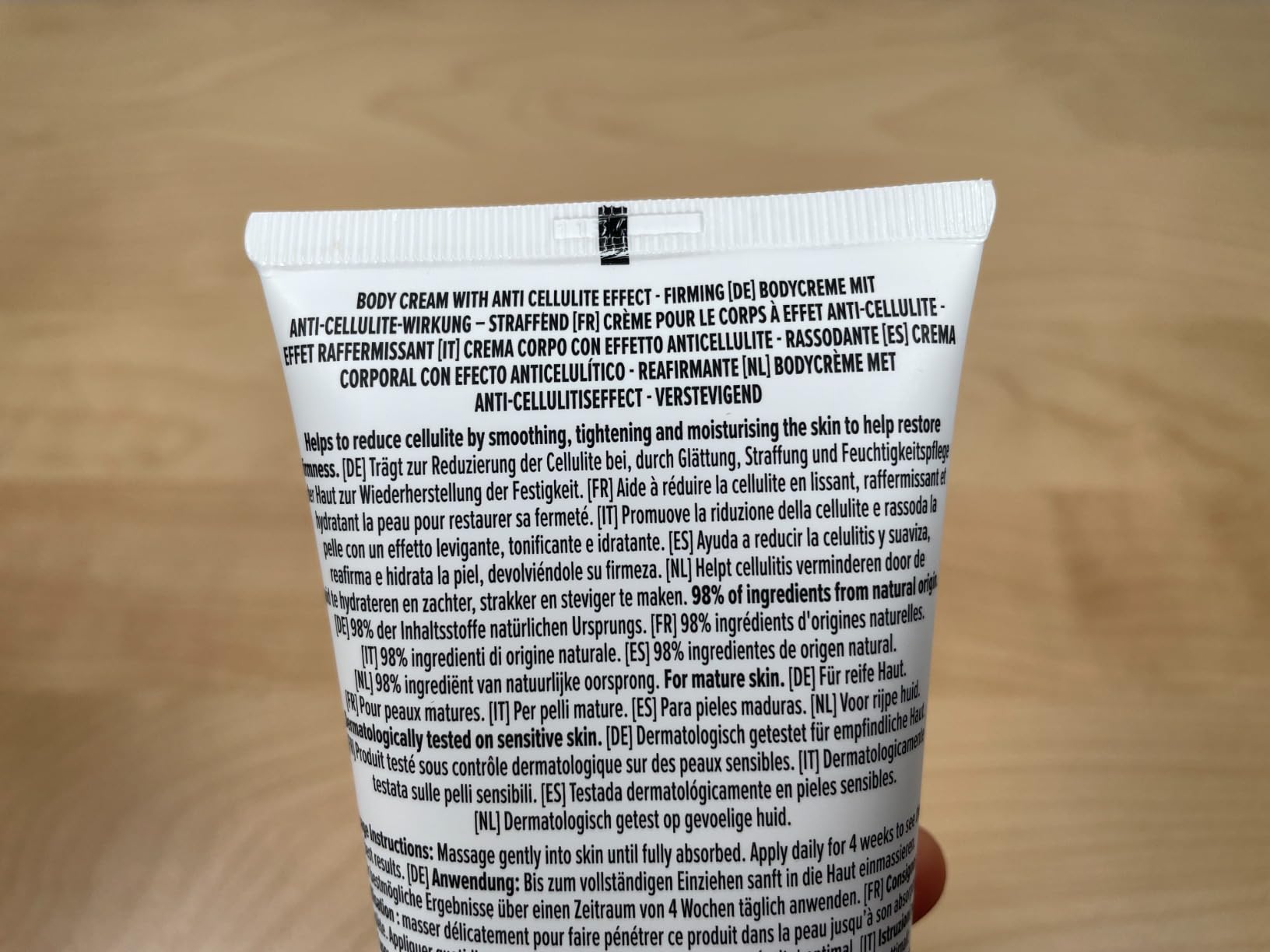 by Amazon crema corpo anticellulite 2x250 ml pelle matura