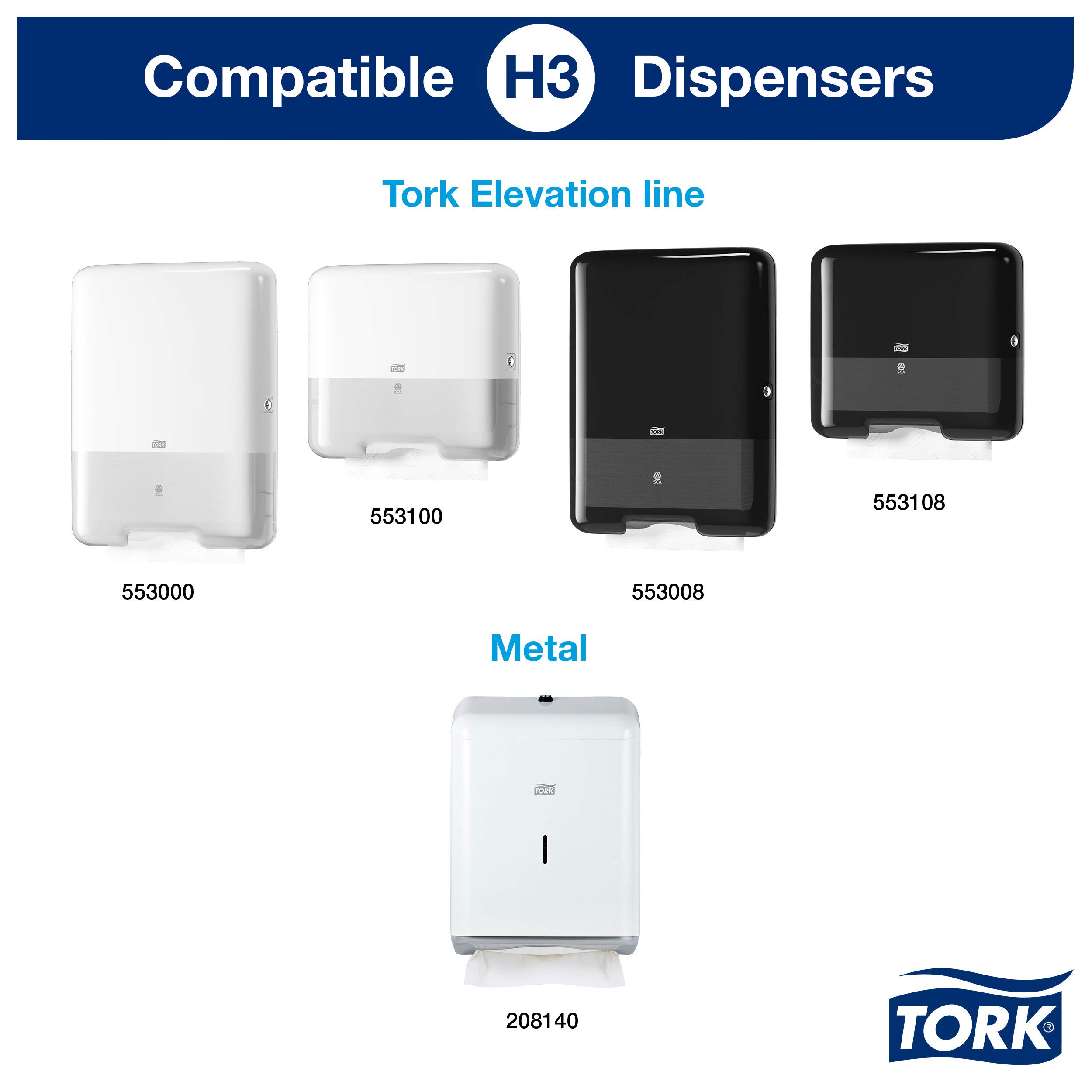Tork Universal 120181 asciugamani piegati a C naturale 4608 pz